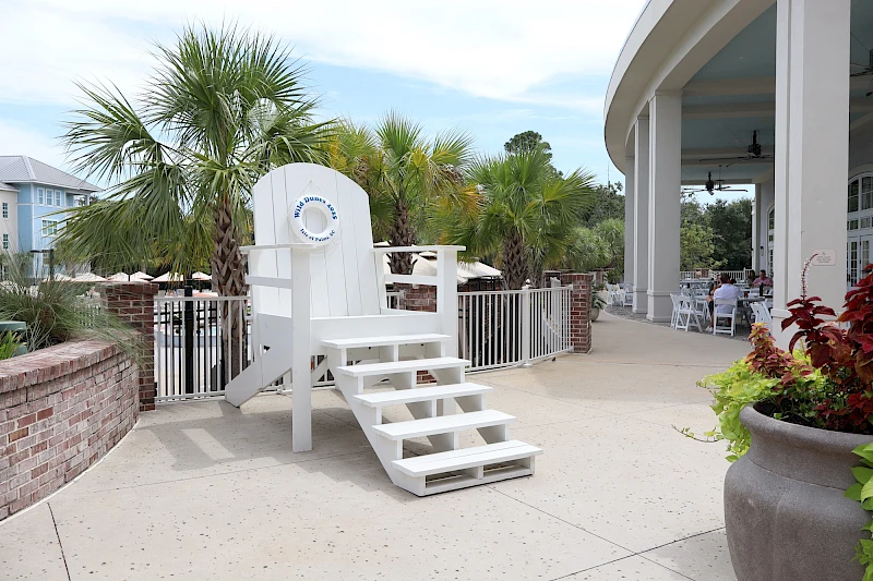 Oversized Wild Dunes chair.