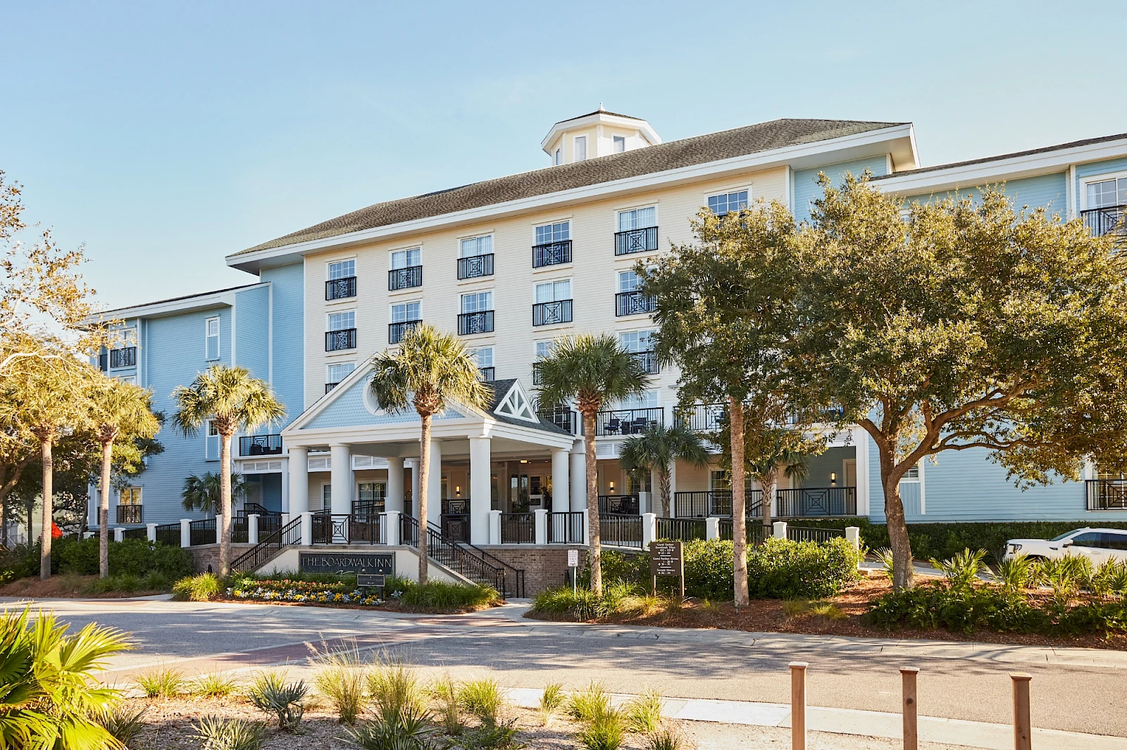 Boardwalk Inn Entrance