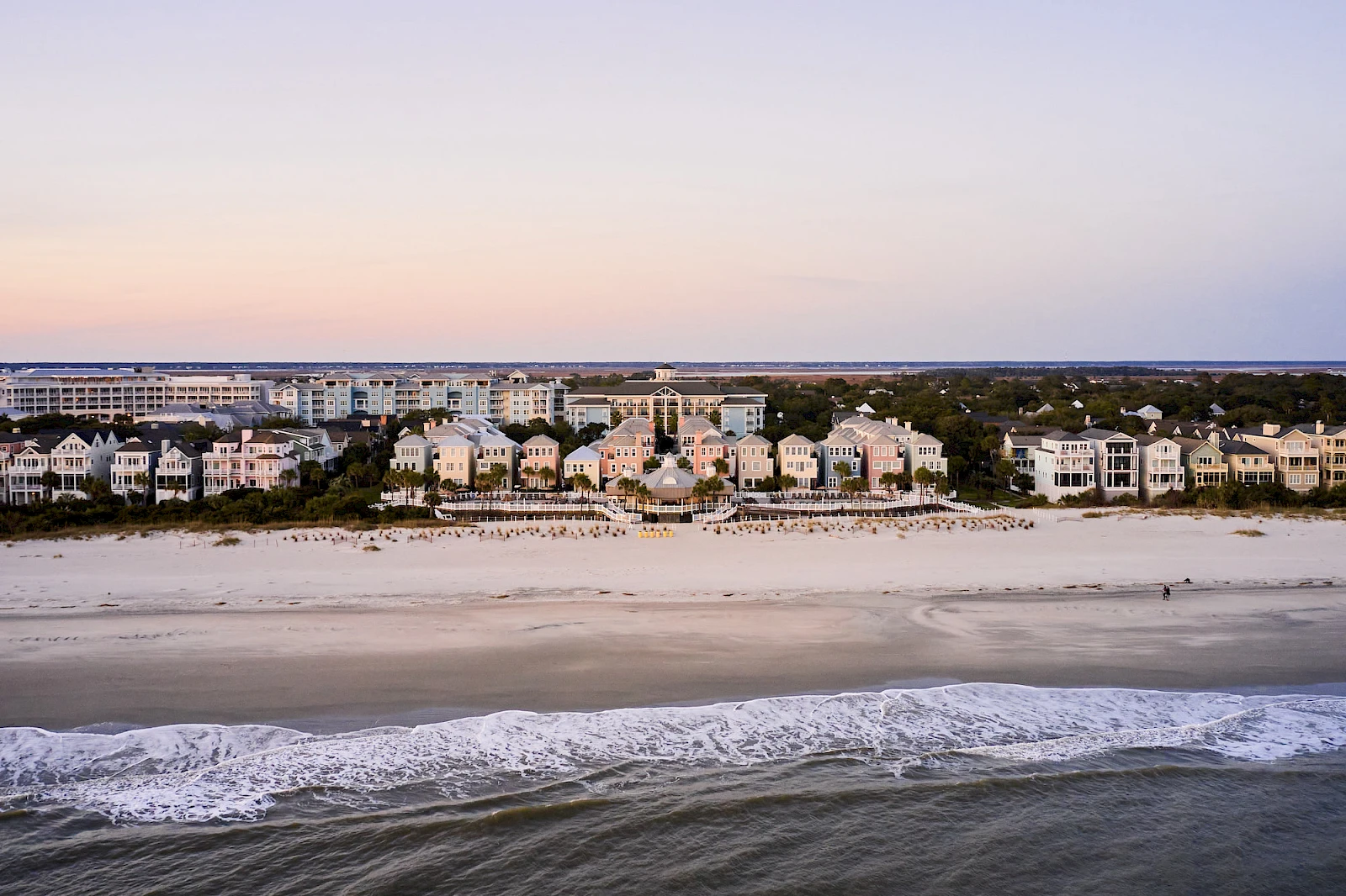 Aerial of Wild Dunes and Isle of Palms Beach