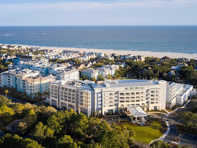 Aerial of Wild Dunes Resort