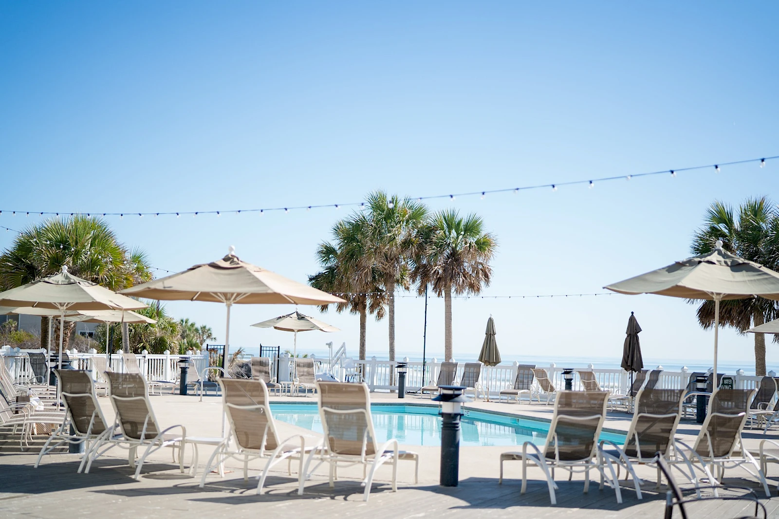 Grand Pavilion Pool Deck overlooking the Atlantic Ocean