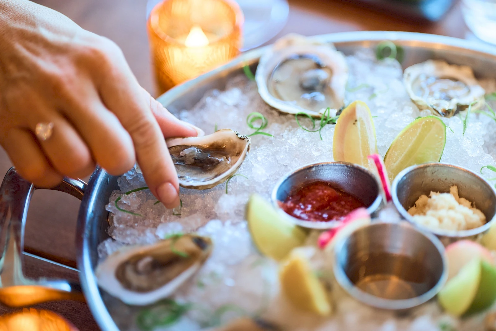 Oysters at Oystercatcher